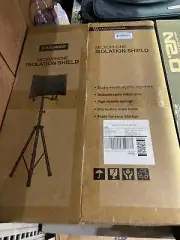 Professional Studio Recording Microphone Isolation Shield Pop Filter High