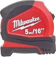 Milwaukee 4932459595 5m/16ft Pro Compact Tape Measure C5-16/25