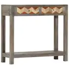 Hall Table Solid Wooden Console 2 Drawer Storage Unit Hallway Entryway Furniture