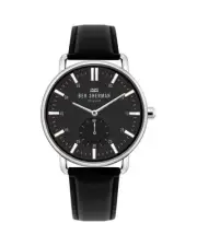Ben Sherman Original Black Leather Watch Men Watches