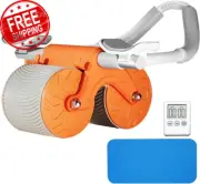 Alpen Abdominal Exercise Roller Wheel, Automatic Rebound, Core Strength Trainer,