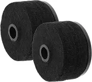 CIMAXIC Drum Set Accessories Cymbal Stand Felt Sleeves Cymbal Replacement Sleeves 2 Sets