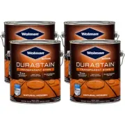Wolman 288334 RainCoat One Coat Transparent Stain Natural Hickory gal 4 pack