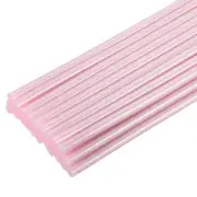 30pcs Mini Hot Glue Gun Sticks 8" x 0.28" for Glue Gun Metallic Pink