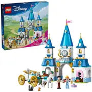 LEGO Disney Princess Cinderella's Castle And Horse Carriage Building Set 43275