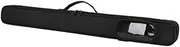 rockible Flute Holder Bag for Bamboo Instruments with Organizer Feature, black