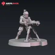 Old way Mercenary Medium Blaster - Anvilrage Studios | Legion compatible
