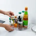 Rotating Shelf for Cabinets Stylish Organizer 360° Storage Turntable Kitchen
