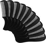 10Pcs Beard Comb Durable Plastic Pocket Combs for Men Beard Hair Eyebrow Grooming Versatile Styling Tool for Go Grooming Needs