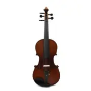 Brown 4/4 Electric acoustic violin 5 String Maple Spruce Wood handmade Violin