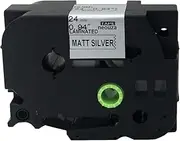 NEOUZA Black On Matte Silver Label Tape Compatible for Brother Tz Tze M951 Tz-M951 Tze-M951 24Mm P-Touch 8M