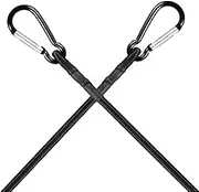 CanKing Bungee Cord with Carabiner Hooks,More Specification Options,20 inch 2 Pcs