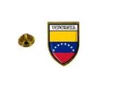 pins pin's flag national badge backpack hat shield world venezuela