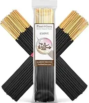 Clove Exotic Incense Sticks 7 Inch - Bulk 1 Bundle 85 to 100 Sticks - Natural 7" Long Lasting Aroma That Burns for 30 to 45 Minutes.