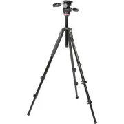 Manfrotto Aluminium 3-Section Tripod with Head