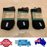 3 pairs quality bamboo work socks special extreme heavy duty double cushion comf