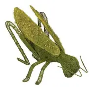 10" WIRE & BEAD GRASSHOPPER