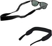 Glasses Strap Sports Band for Sunglasses - Neoprene Stretchy Black Spectacle Strap - by TRIXES