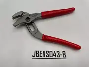 Snap-on Tools NEW RED 7" Soft Grip Adjustable Joint Pliers AWP65