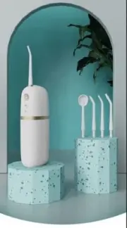 AllSmile Water Flosser 200 ML Portable Slim 5W 4 Modes Built-In Battery New