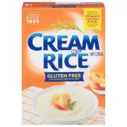 Cream of Rice Gluten Free Hot Cereal Pack of 12 14 Ounce Boxes Instant Breakfast