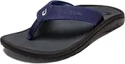 OluKai Ohana Men's Beach Sandals, Quick-Dry Flip-Flop Slides, Water Resistant & Lightweight, Compression Molded Footbed & Ultra-Soft Comfort Fit