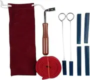 Xuegier Professional Piano Tuning Kit, Piano Tuner Hammer Mute, Piano Tuning Lever Tools