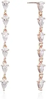 MAYJAI Fringed earrings sterling silver set with diamonds