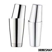 在飛比找momo購物網優惠-【Drinksmap】波士頓雪克杯 優質不鏽鋼(加厚不鏽鋼 