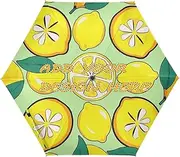 custom UV 50+ automatic umbrella Yellow Lemon Perfect for Car, Golf, and On-Go with patterned case personalizable Premium Grip, Fits Car & Backpack auto open paraguas
