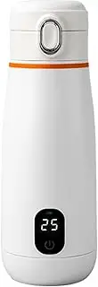 Portable Milk Warmer, Cordless Fast Baby Bottle Warmer for Breastmilk, Formula, Water, Temperature Control and Constant Temperature Insulation, USB Rechargeable for Travel, Car