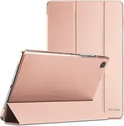 ProCase for Galaxy Tab A8 Case, Protective Slim Stand Case Hard Shell Cover for Galaxy Tab A8 SM-X200/X205/X207 2022 Release -Rosegold