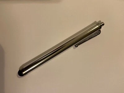 Capacitive Touchscreen Stylus Pen - Silver suits iPhone,iPad,Samsung,Tablets etc