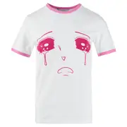 [pushBUTTON] Blue Rib Point T-Shirt