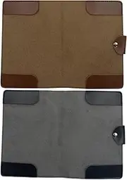 Scorecard Holder - 2 Pack Scorecard Folder, PU Leather Golf Score Counter Book Yardage Cover, Portable Versatile Score Counter Organiser Protector for Game Outdoor G'ifts