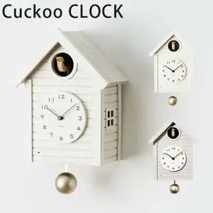 日本公司貨 日本製 CHAMBRE Cuckoo CLOCK 咕咕鐘 時鐘 掛鐘 報時 擺鐘 搖擺鐘 布穀鳥 鳥屋 木製
