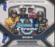 2024 Bowman Chrome University Football Jumbo Hobby Box
