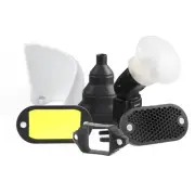 Selens Magnetic Flash Modifier Light Diffuser Honeycomb Grid Sphere Bounce Gel