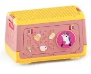 NEW Toy Box Chest with Lid, Unicorn Collapsible Storage Organizer For Kids