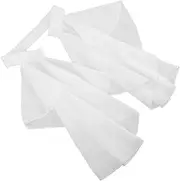 Medieval Scarf Elegant Chiffon Ruffled Collar for Men's Women's Costumes Fake Neck Collar Decorative Suit Accessory