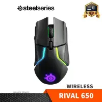 在飛比找PChome24h購物優惠-Steelseries 賽睿 Rival 650 Wirel