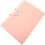 NAMOARLY Elegant Practical Large Capacity Plastic Multi-Layer File Folder for Office Organization