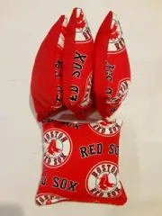 4 Cornhole Bag Set Corn Hole Boston Red Sox RD/RD