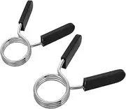 Fitness Barbell Clips 50mm Spring Clip Barbell Clamps Dumbbell Weight Collars Clamp for Gym Add Convenience to Your Workout