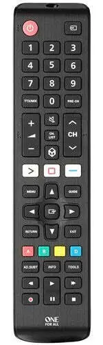 One for all Remote to Suit Samsung TV including with NET-TV functionality