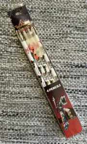 Vintage 1984 Package Voltron Pack Of 4 Pencils Stationary New IN Package Spindex