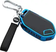 Tautrophen Key Fob Cover Compatible with Kia Telluride 2023 2024 2025 K4 k5 Gt Sorento Smart Key