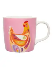 [Maxwell & Williams] Pete Cromer Barn Friends Chook Mug 375ml Gift Boxed in Pink