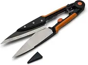 Kings County Tools Grass and Topiary Shears with Spring Blade