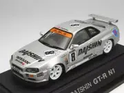 Ebbro 1:43 Daishin Nismo GT-R N1 1999 #8 from Japan